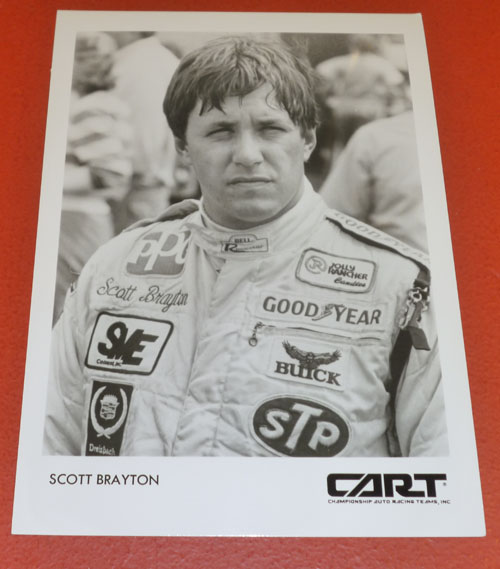 1980's Original Scott Brayton CART Racing Photo