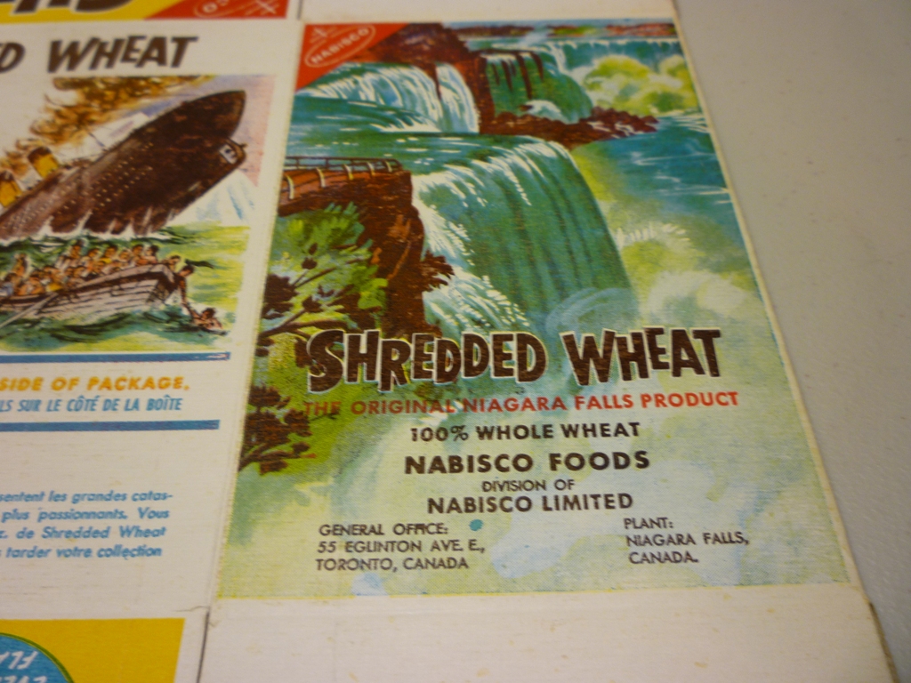 1960's Nabisco Shredded Wheat Trading Cards Advertising Premium Empty Cereal Box eBay