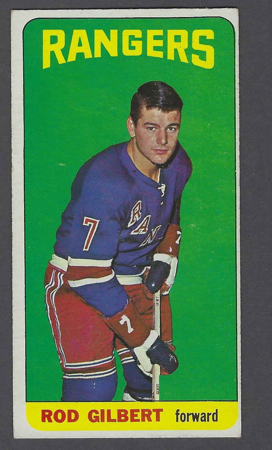 196465 Topps New York Rangers Hockey Card 24 Rod Gilbert eBay